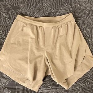 Fast and Free Lined Short 6" / Size S / Khaki